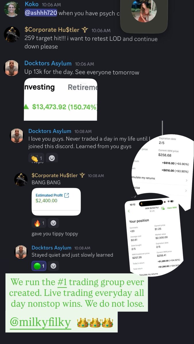Not even an hour in and we are done for the day 👑

JOIN US
fumoneyclub.co