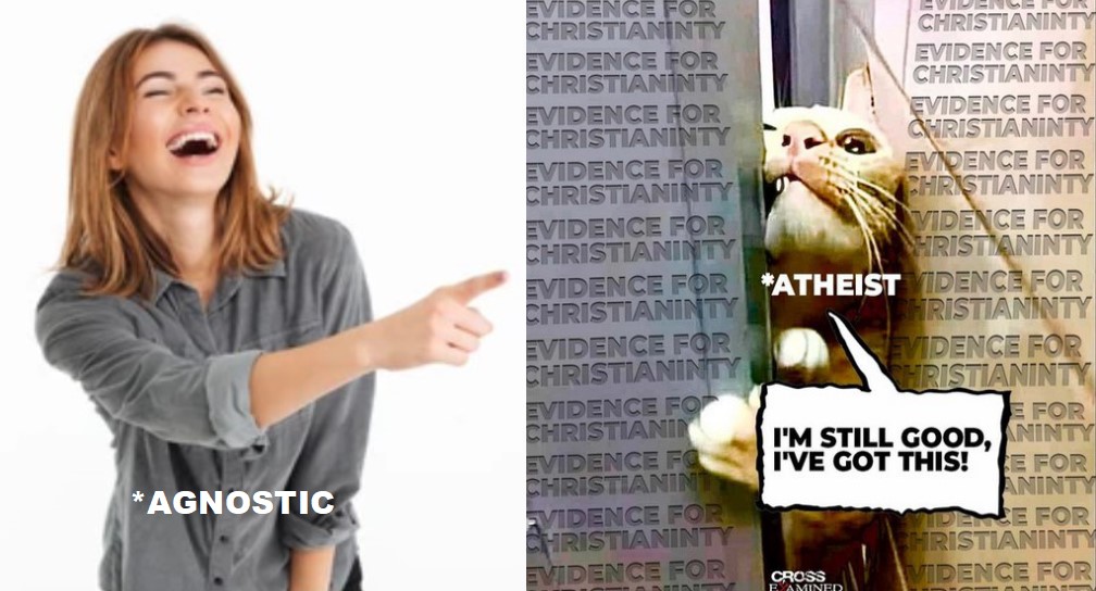 Newsforachange's tweet image. How #Agnostics feel about the debate between #Theists and #Atheists.