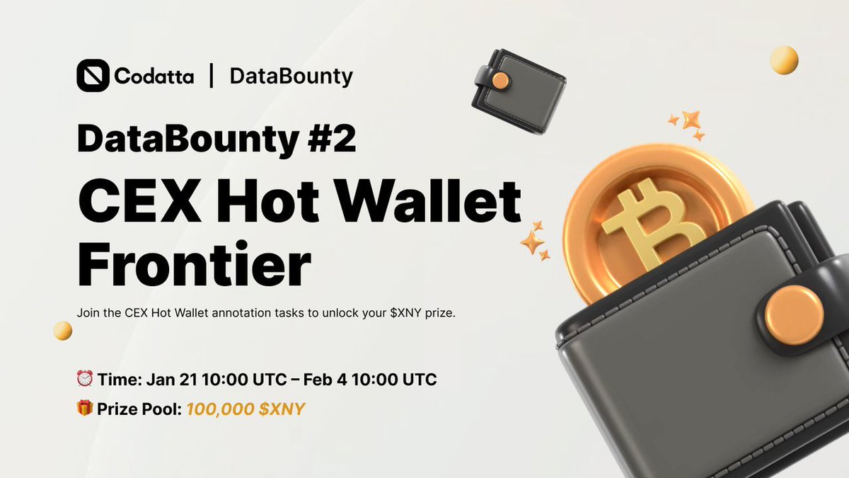 DataBounty #2 — Reward Distribution Update

We’re pleased to report that the reward distribution for DataBounty #2 by <a href="/codatta_io/">Codatta</a> has been successfully completed.

This campaign focused on mapping the infrastructure of major centralized exchanges, and the quality, depth, and