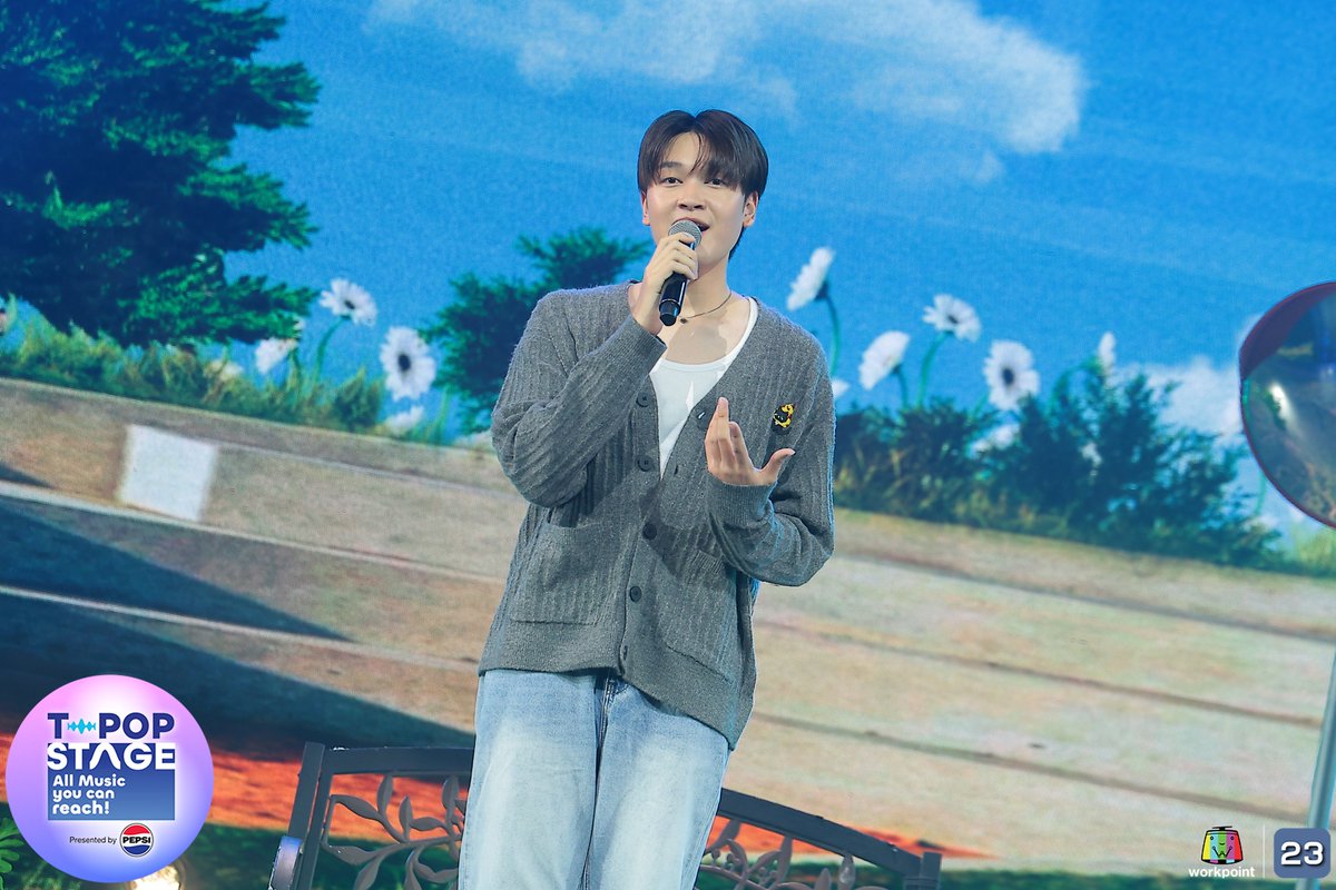 StageTpop's tweet image. T-POP Stage presented by PEPSI 🤟
เพลง อวดคนทั้งโลก (flex the world)  
ศิลปิน TEMI

#อวดคนทั้งโลก #TEMI

All Music you can reach!
#TpopStagepresentedbyPEPSIweek5 / 2026
#TpopStagepresentedbyPEPSI
🔵 ทุกวันพฤหัสบดี เวลา 21.45 น. ทางช่องเวิร์คพอยท์ 23
#WorkPoint23 #Workpoint #TPOP