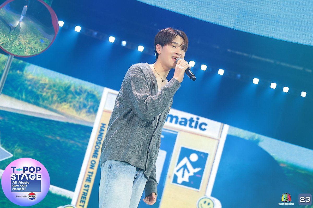 StageTpop's tweet image. T-POP Stage presented by PEPSI 🤟
เพลง อวดคนทั้งโลก (flex the world)  
ศิลปิน TEMI

#อวดคนทั้งโลก #TEMI

All Music you can reach!
#TpopStagepresentedbyPEPSIweek5 / 2026
#TpopStagepresentedbyPEPSI
🔵 ทุกวันพฤหัสบดี เวลา 21.45 น. ทางช่องเวิร์คพอยท์ 23
#WorkPoint23 #Workpoint #TPOP