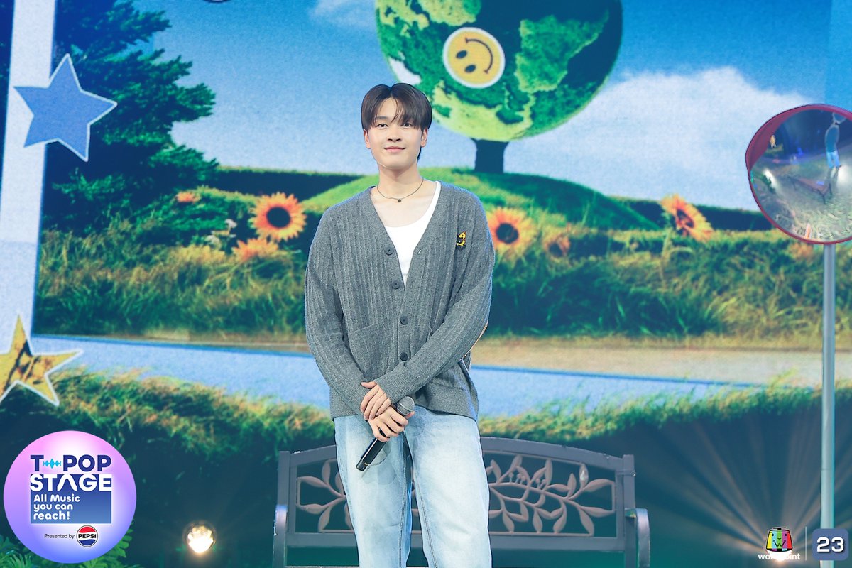 StageTpop's tweet image. T-POP Stage presented by PEPSI 🤟
เพลง อวดคนทั้งโลก (flex the world)  
ศิลปิน TEMI

#อวดคนทั้งโลก #TEMI

All Music you can reach!
#TpopStagepresentedbyPEPSIweek5 / 2026
#TpopStagepresentedbyPEPSI
🔵 ทุกวันพฤหัสบดี เวลา 21.45 น. ทางช่องเวิร์คพอยท์ 23
#WorkPoint23 #Workpoint #TPOP