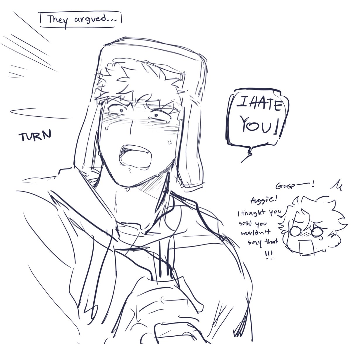 inuime_ii's tweet image. #coldfront some doodles 💀