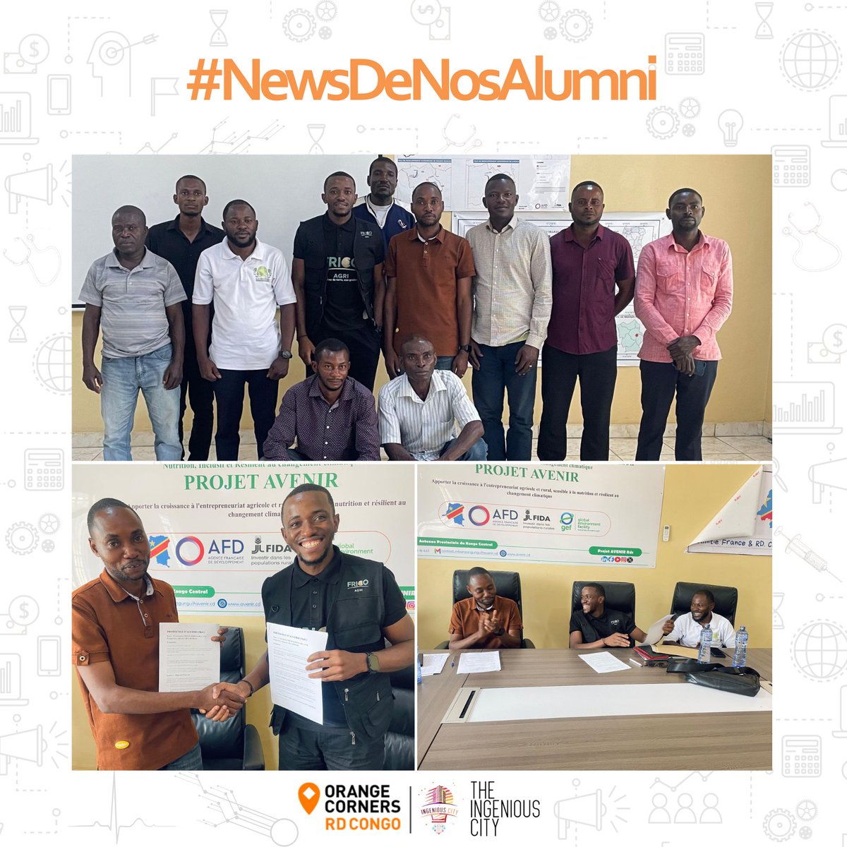 Orange corners RDC tweet media