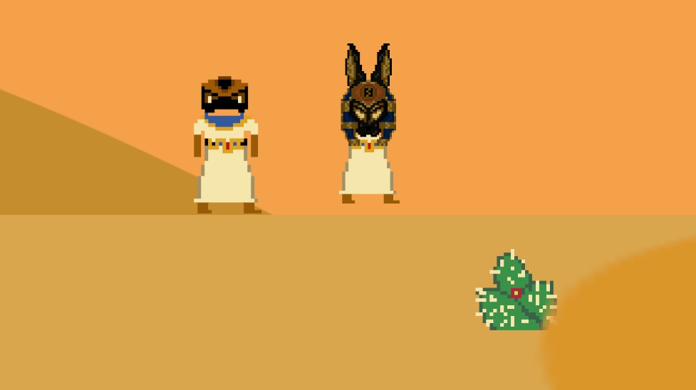 ra1derplays's tweet photo. Took part in the global game of 2026.
With theme being "mask" I have decided to make a game in Egypt called Collapse of pharo
Feel free to play it here 
Or message me for an updated version of the game! 😭🙏

#GameJam #GlobalGameJam #GlobalGameJam2026 
 https://t.co/tNUqYj6DST https://t.co/y3i2fibYgb