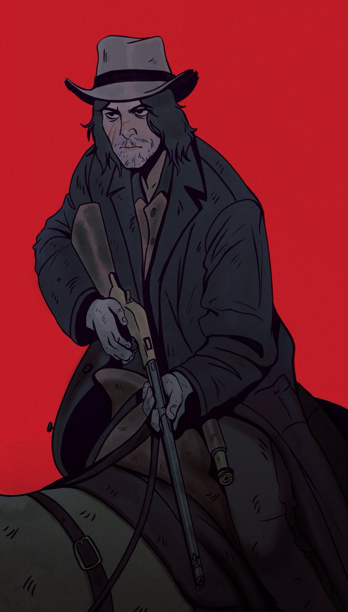 Vel1m0r's tweet photo. John Marston https://t.co/hXVU6WaLpG