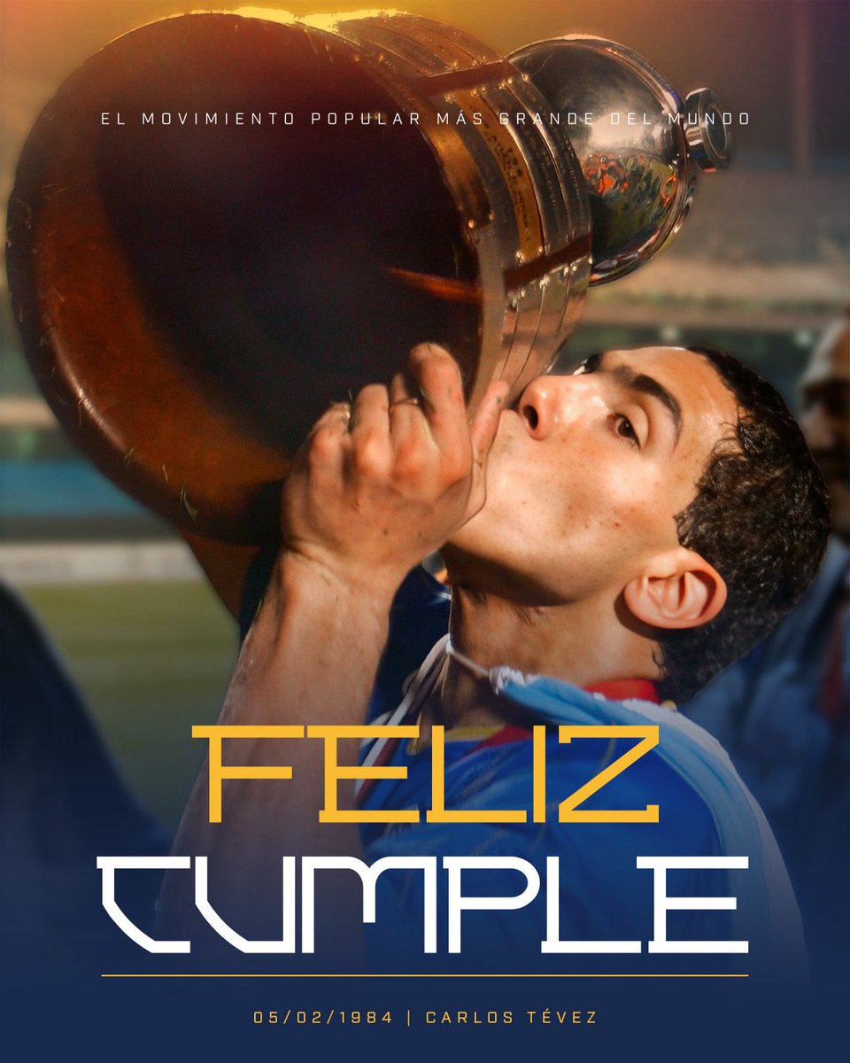 ¡Feliz cumpleaños, Carlitos! 🎂💙💛💙