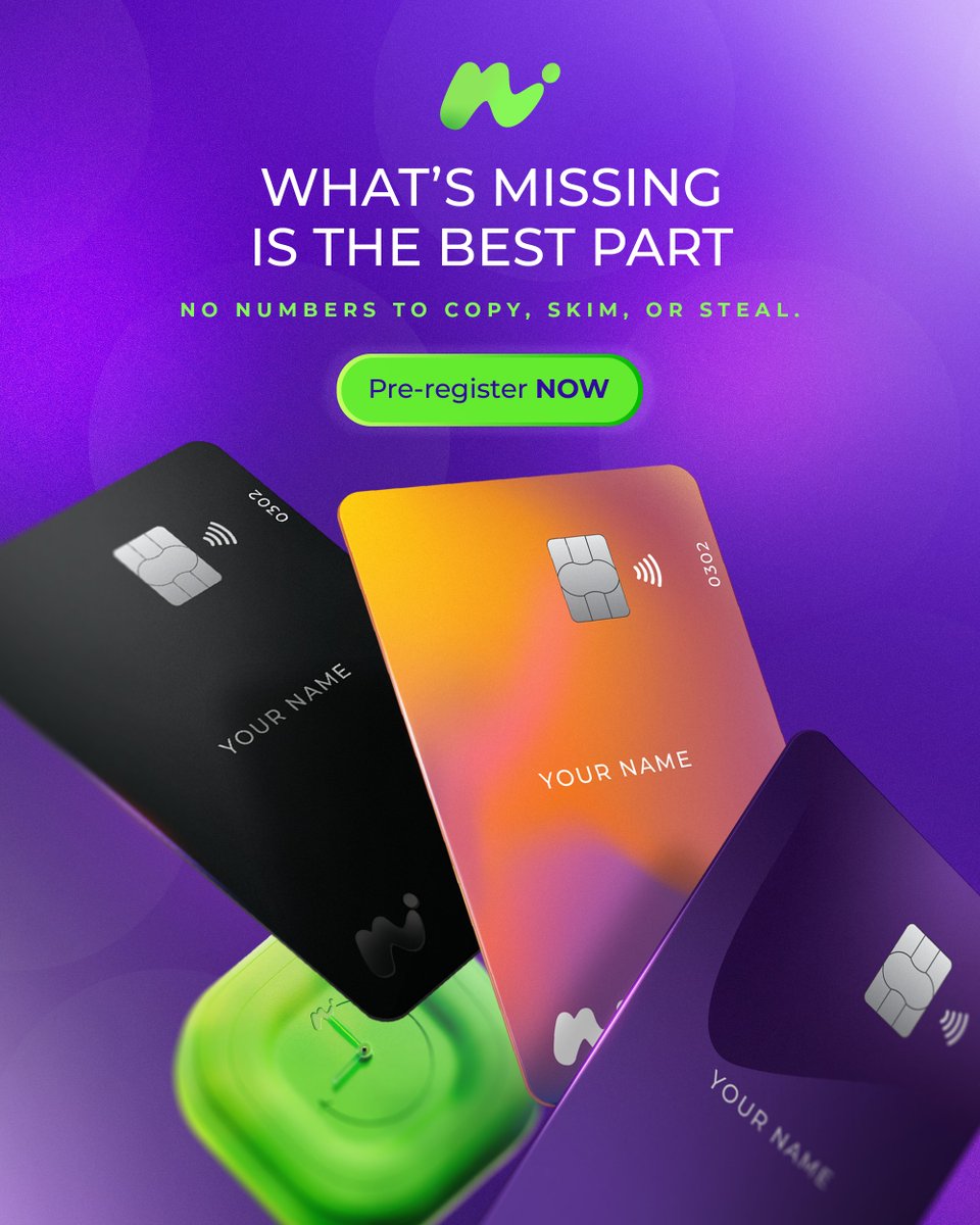 YourPrimeNOW's tweet photo. What’s missing is exactly what makes it better.
With no numbers to copy, skim, or steal, your card stays focused on what matters, YOU!

Private by design. Seamless by nature.

Pre-register NOW at https://t.co/nkjhG8ZwzI

#PrimeNOW #NumberlessCard #FirstInBangladesh #YouBeYou https://t.co/ojL9gVsaFI