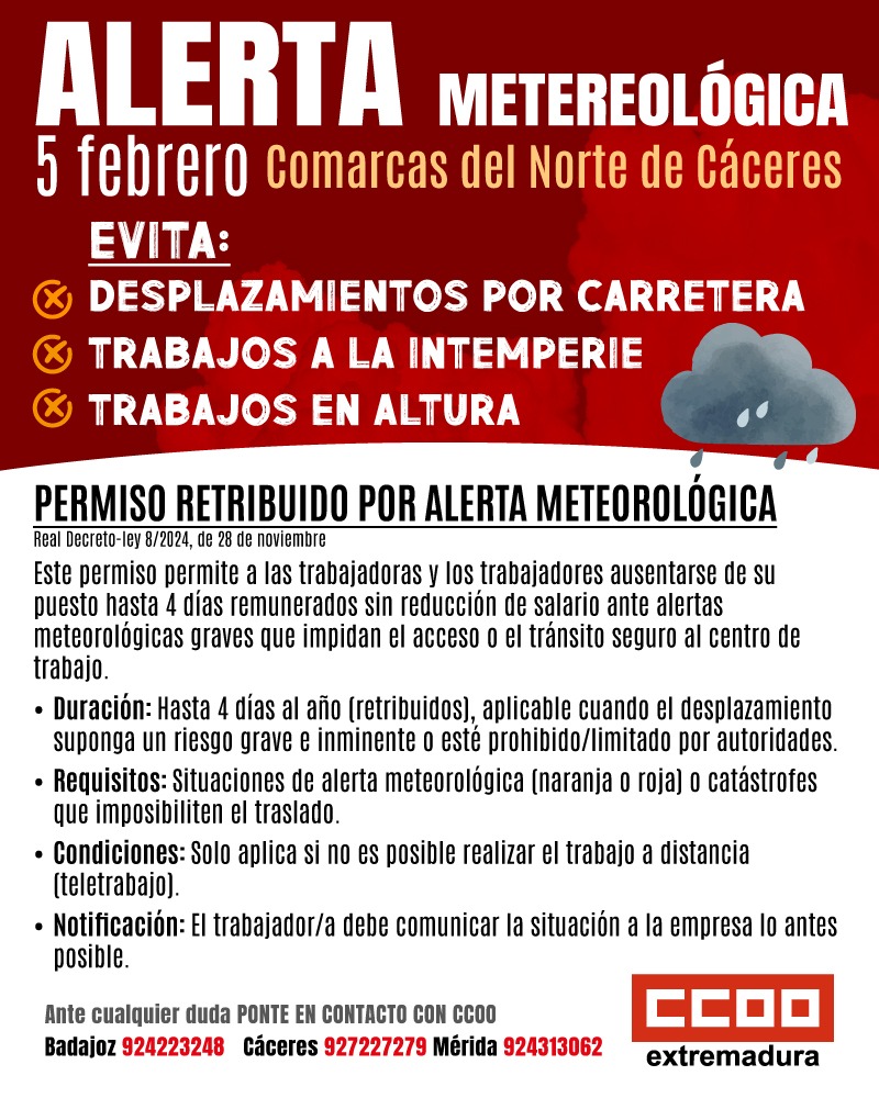 CCOO del Hábitat de Extremadura (@ccoohabitat_ex) on Twitter photo 