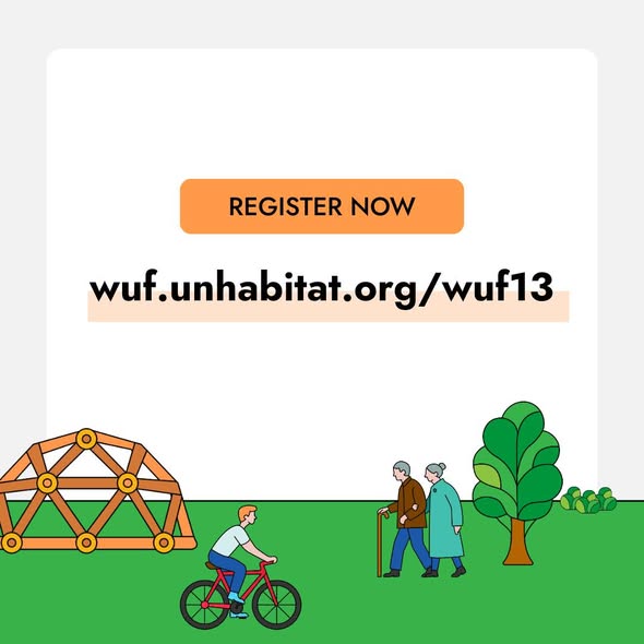 Wondering how to engage in the world’s largest forum on sustainable urbanization? Join our global online information sessions to learn about the  <a href="/WUF13Azerbaijan/">WUF13Azerbaijan</a> programme, key milestones, and the wide range of engagement opportunities. Register: bit.ly/4kcg7YU
now.
