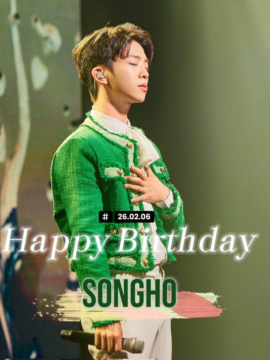 [ #HBD ]
#260206 💛
🎂HAPPY BIRTHDAY🎉
💛JANG SONG HO💚

#HAPPY_BIRTHDAY
#JANGSONGHO 
#HAPPY_SONGHO_DAY