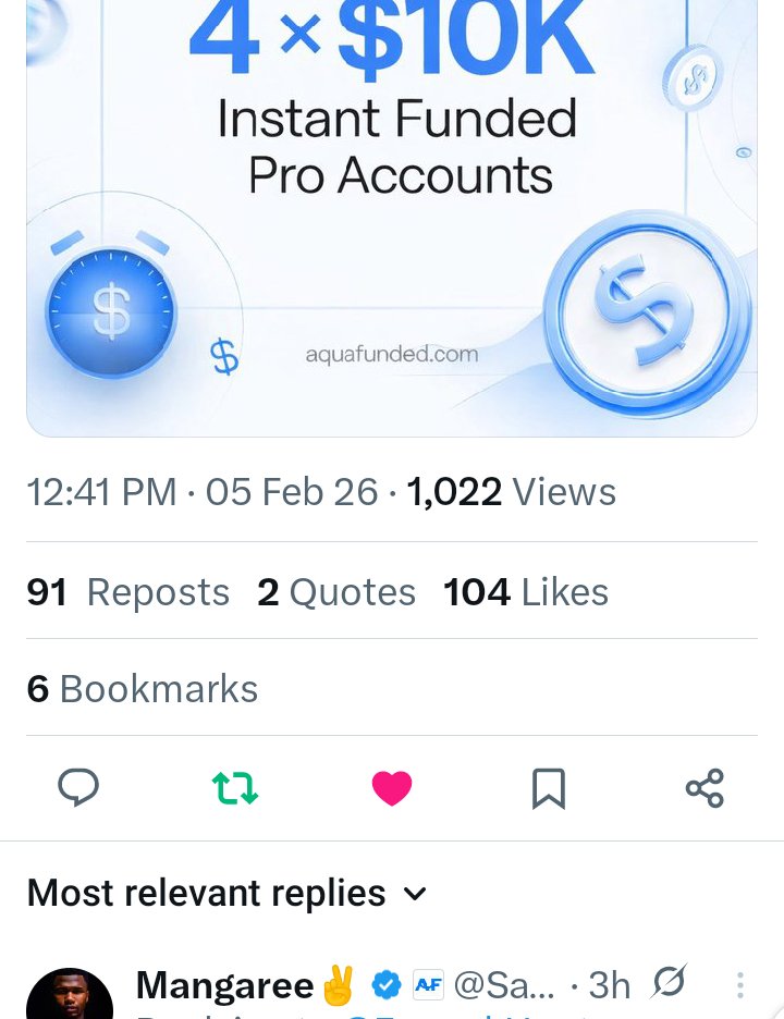 ddoschris's tweet photo. @Eurusd_Hunter @AquaFunded @Aqua_Futures @HabibAhmard @SareedMangaree @MisauFx @KelechiOko10097 
@uTradetoken 
@arunsijunior

all done https://t.co/CX1VUNw66j