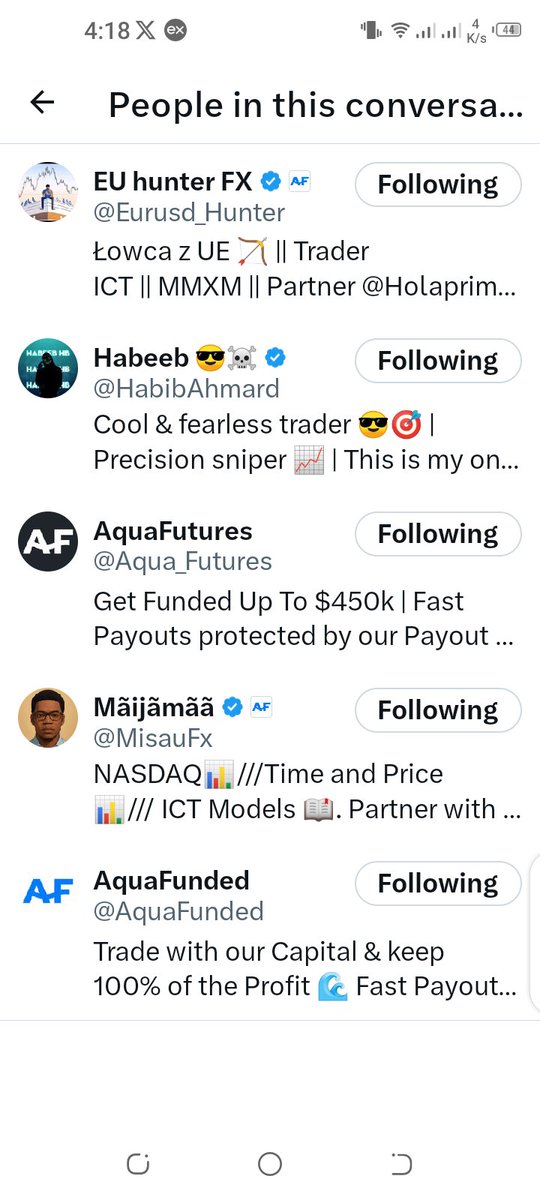 ddoschris's tweet photo. @Eurusd_Hunter @AquaFunded @Aqua_Futures @HabibAhmard @SareedMangaree @MisauFx @KelechiOko10097 
@uTradetoken 
@arunsijunior

all done https://t.co/CX1VUNw66j