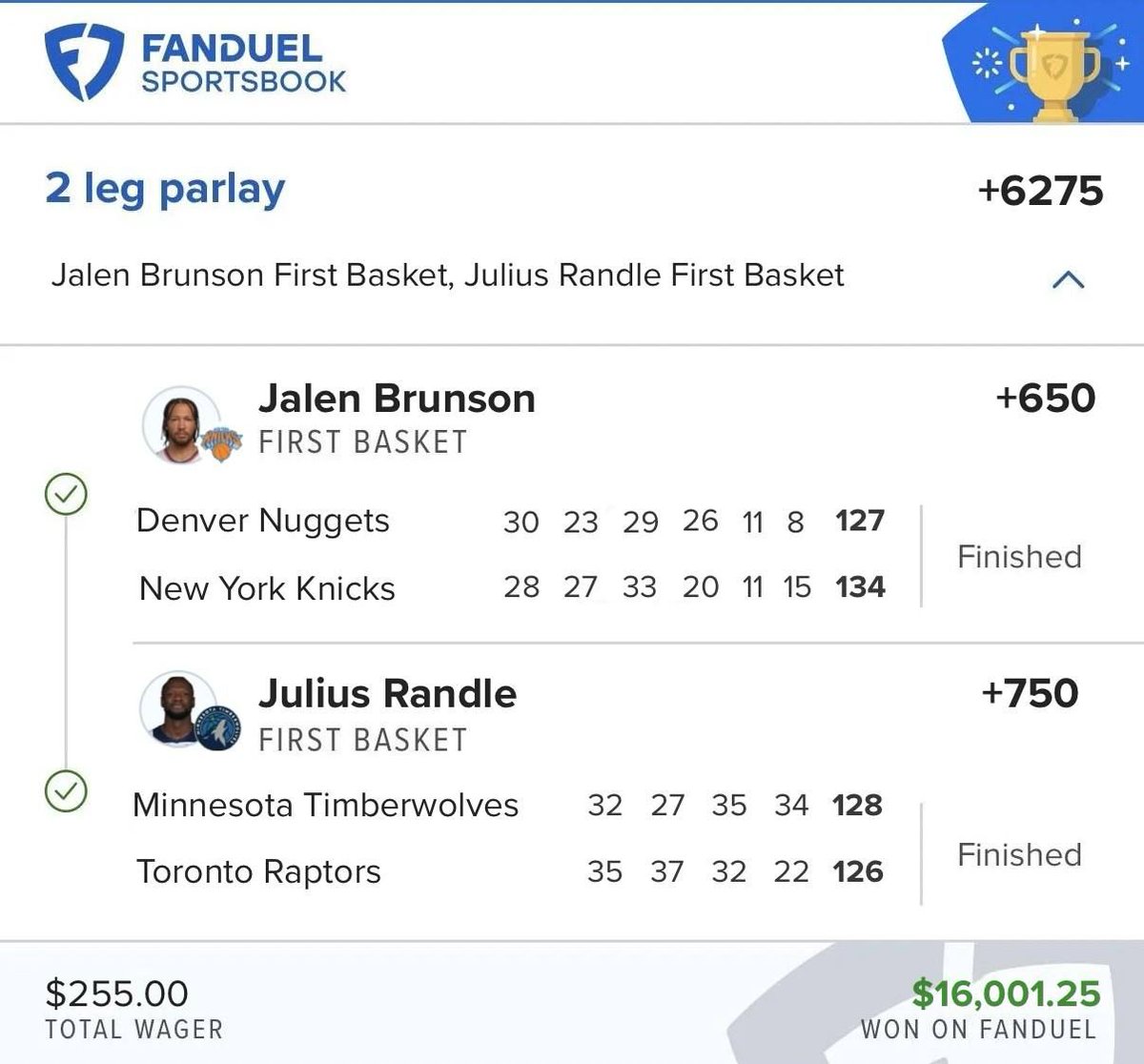 Queen of parlays tweet media