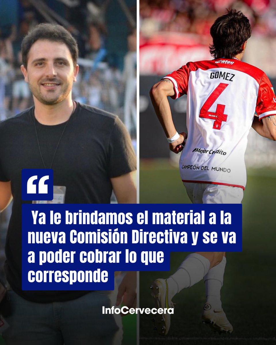 ✅ "ESTÁ TODO REGISTRADO"

🗣️ LISANDRO LÓPEZ dio detalles del porcentaje que reclama Quilmes por la venta de Román Gómez a Brasil

👉  "En su momento Pablo (Quatrocchi) vino con la posibilidad de llevarlo a Estudiantes, le dijimos que NO IBA A SALIR A CAMBIO DE NADA y se hicieron