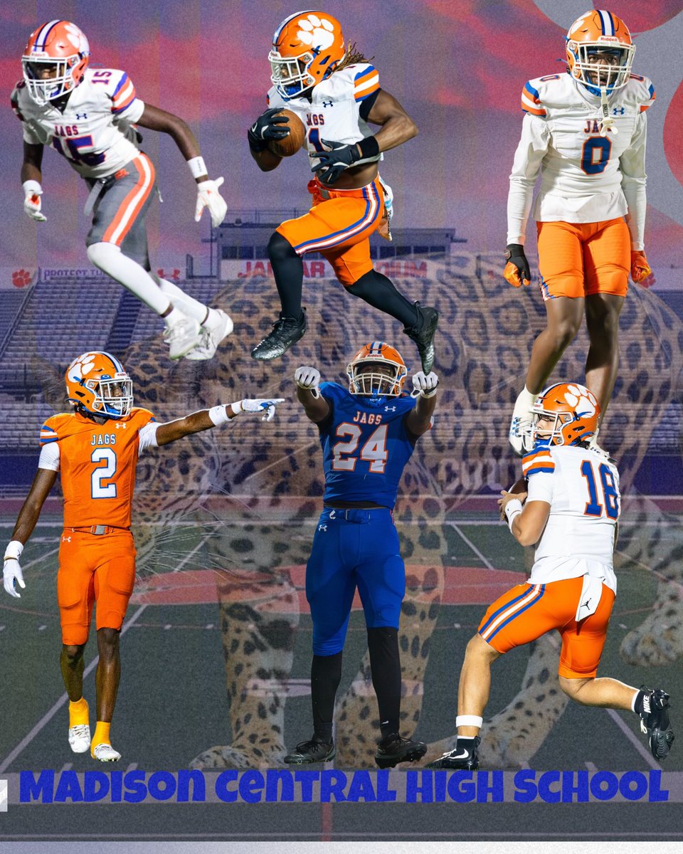 MCJags_Football's tweet photo. Class of 2027 led by:
@mikelgohard1 RB
@Wpg_b3 CB
@corey_wigg75014 LB
@jay2officialx DB
@tylan_hutchins WR

Class of 2028 led by:
@tripp_smith2 
#BrightFuture #GoJags #LeadersLead https://t.co/hxtrQZos8o