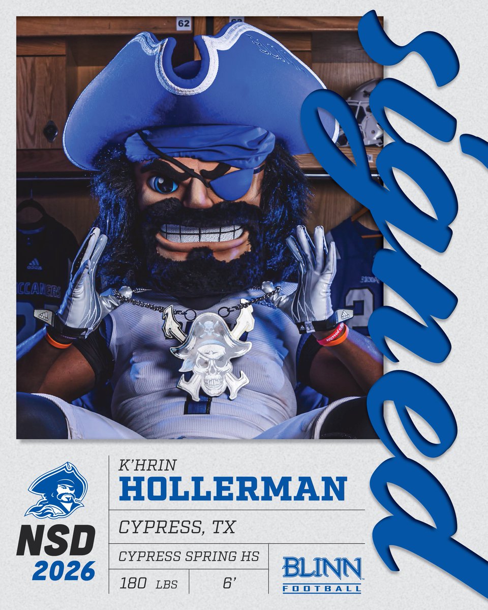 BLINN FB RECRUITING tweet media