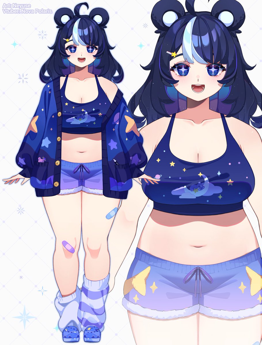 neyuse's tweet photo. I was in charge of @/NovaPolarisEN 2.0 model
Thank you so much!

#vtuber #Live2D https://t.co/vZwAbeGpVM