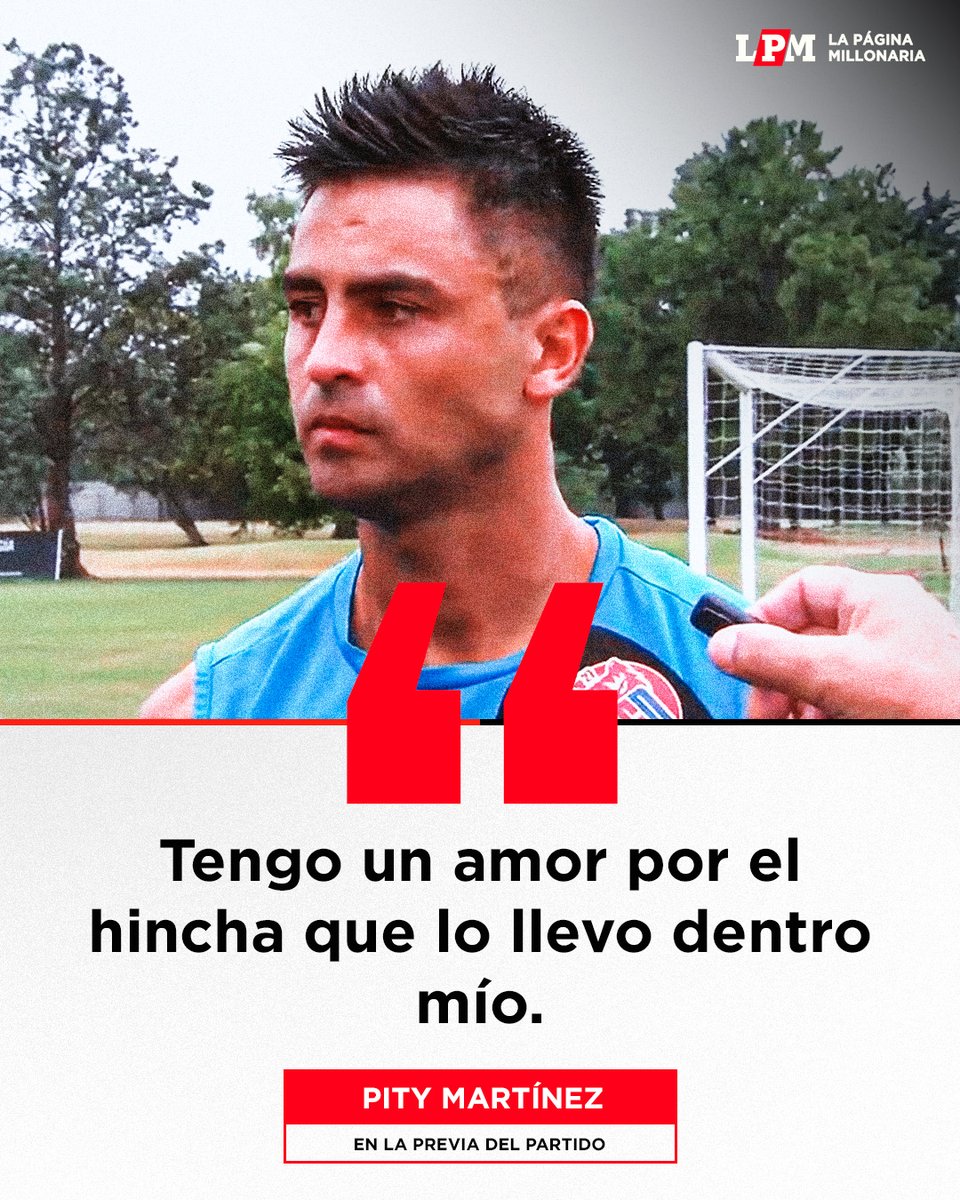 “Todo lo que se ha vivido con excompañeros, cuerpo técnico y la dirigencia es especial, tengo un cariño muy grande y un amor hacia el hincha que lo llevo dentro mío. Tengo un cariño enorme por Marcelo y por todos. Creo que es mutuo de ellos a mí”.

La palabra del Pity en la