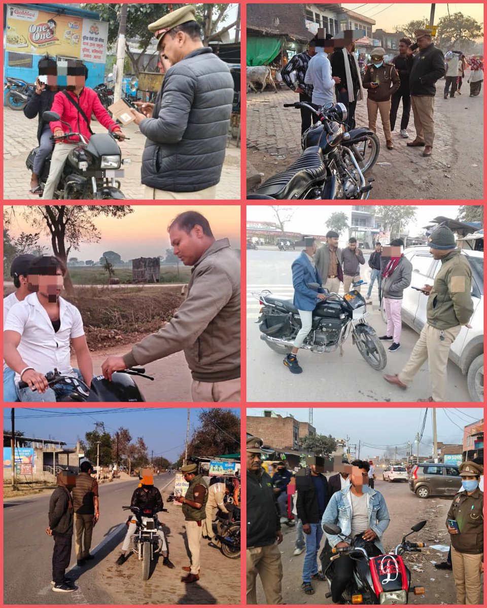 Agratraffic's tweet image. आज दिनांक 05-02-2026 को #dcptrafficagra के निर्देशन में @Agratraffic द्वारा रोहिता नहर चौराहा(ग्वालियर मार्ग) पर जनसामान्य को #ISI मार्क हेलमेट प्रयोग करने, #सड़क_सुरक्षा_जीवन_रक्षा के विषय एवं यातायात के नियमों/संकेतों के प्रति जागरूक किया गया।
@uptrafficpolice 
@agrapolice