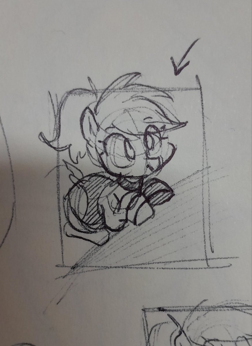 dir_t_chan's tweet photo. A quick thumbnail of a project I'm working on. I think RD looks cute, so I MUST share it! 

#sketch https://t.co/Coa2CGnjPA