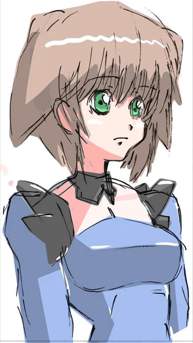 左右反転 バージョンです #女の子 #生成AI
