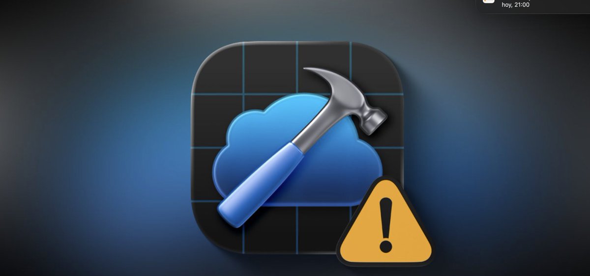 AppleX4_'s tweet photo. Xcode Cloud lleva caído desde ayer y Apple confirma que afecta a todos los desarrolladores. Mal timing, poca info y cero ETA.
Cuando tu CI/CD depende de la nube, estos cortes duelen… y mucho.
¿Demasiada dependencia o gajes del directo? #AppleDev #Xcode #Developers https://t.co/71ihEDRdBF