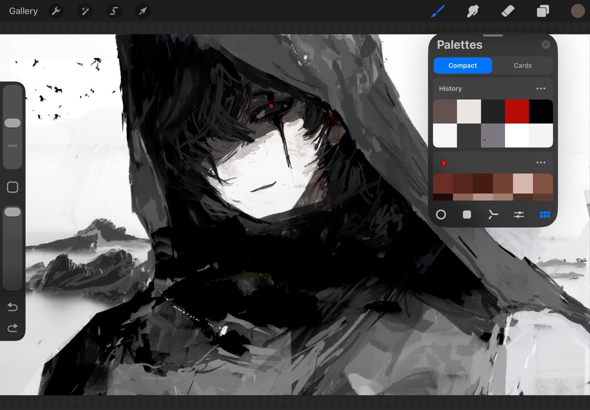 carrot_car78989's tweet image. another version #clownpiercefanart