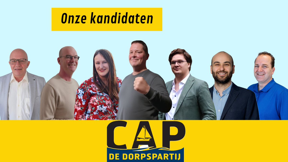 Dit is het team van CAP de Dorpspartij.
Lokaal betrokken. Praktisch. Samen sterk.

Voor een zelfstandig, hecht en sterk dorp.
Stem 18 maart CAP de Dorpspartij

#bunschoten #spakenburg #eemdijk #bunschotenspakenburg
<a href="/alfreddegraaf1/">Alfred de Graaf</a>