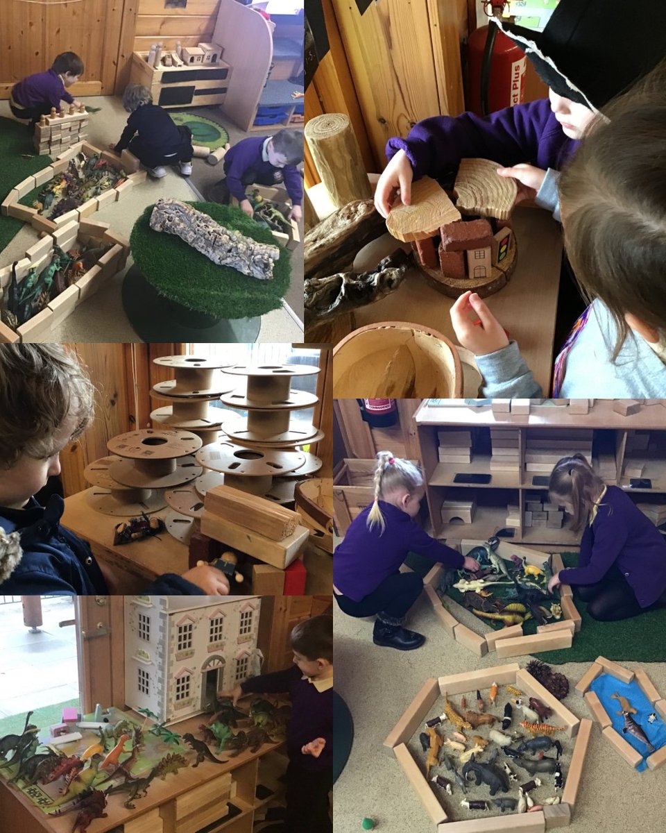 Block play and our resident dinosaurs are a big hit this week ..🧱🦖🦕 <a href="/nantcelynschool/">Nant Celyn Primary</a>