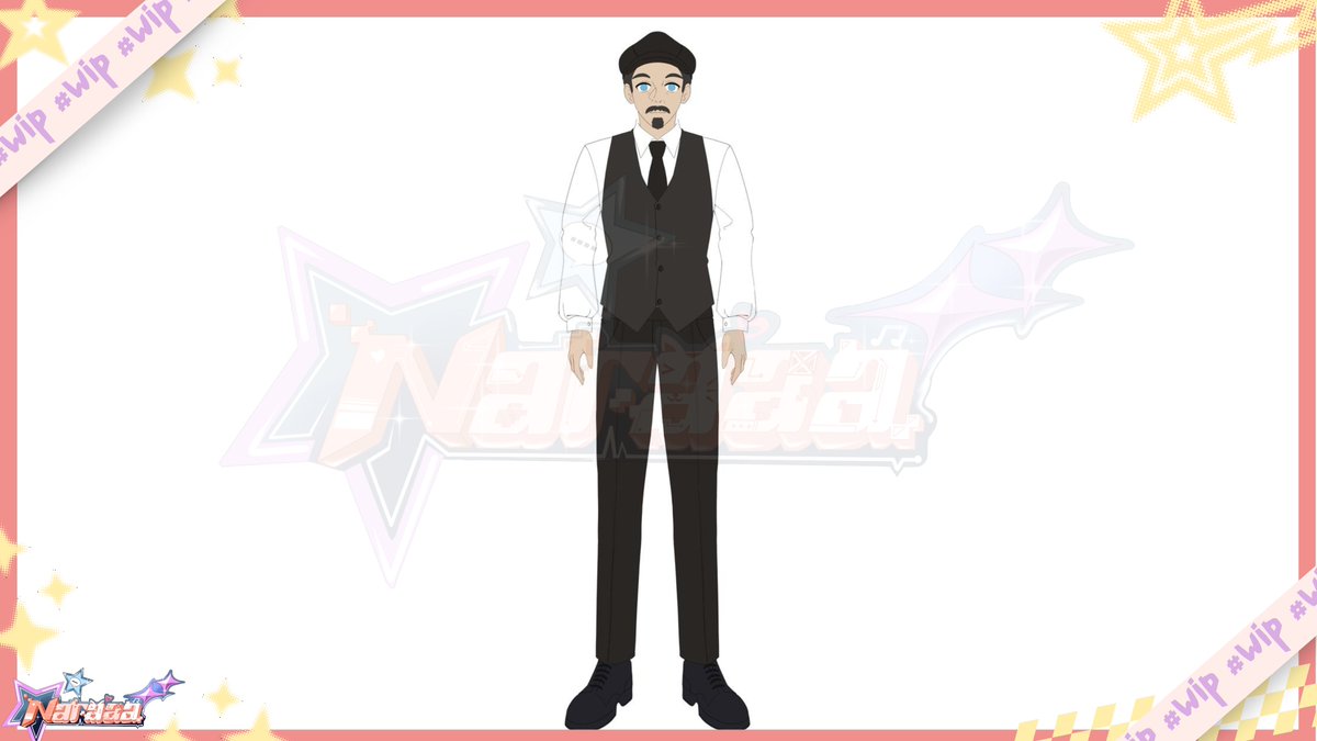 base color update is hereee. WOWWW the aura of a mature man is starting to show ᕙ(  •̀ ᗜ •́  )ᕗ

⋆⭒˚.⋆ #WIP #smallartists #Commission ✮⋆˙