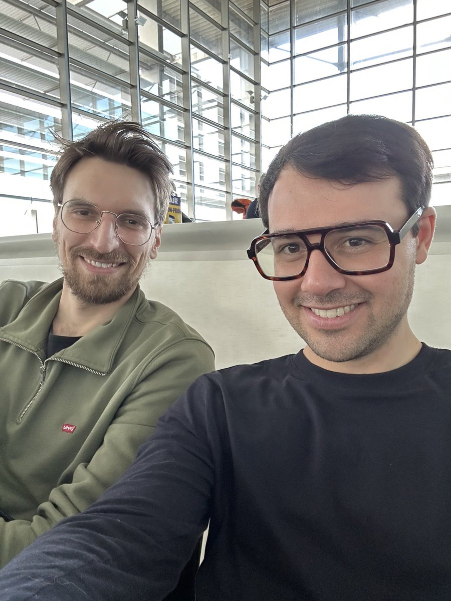 Me and <a href="/Tommy_T_T/">Tommaso Turchi</a> are at the airport going to London 🇬🇧 for the <a href="/fabtcg/">Flesh and Blood</a> World Premier of their new Pauper format! We'll be doing a Vlog Veedeo of the weekend! Suuuuper excited! 🤩 #fabtcg