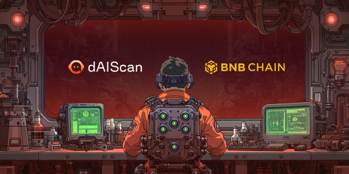 dAI_scan's tweet image. BNB Chain is now live on @dAI_scan 

Explore unified ERC-8004 agents with identity, provenance, and reputation on @BNBCHAIN 

🟠 daiscan.io
