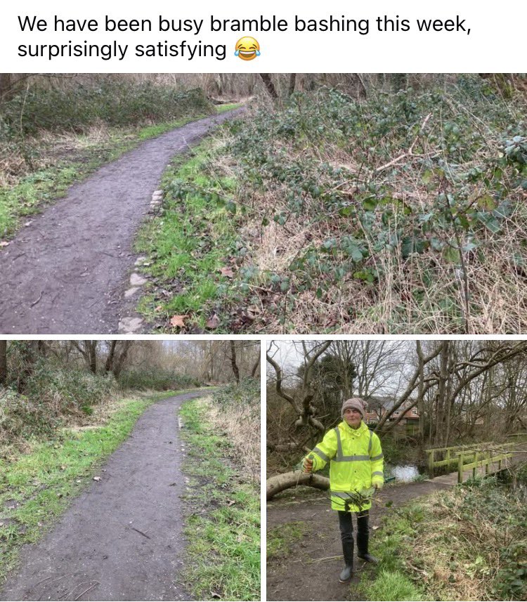 BlackpoolCT's tweet photo. #NorthBlackpoolPondTrail   @GroundworkCLM @BpoolCouncil https://t.co/d29pZtcdNr