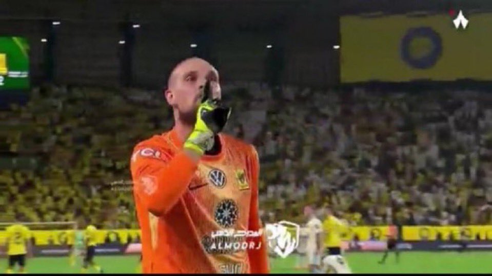 Did you forget the last match between Al-Nassr and Al-Ittihad, when their player Rajković tried to silence Al-Nassr fans?
Don’t let him pass tomorrow in peace!!
<a href="/InigoMartinez/">Iñigo Martinez</a> <a href="/SMane_Officiel/">Sadio Mané</a> <a href="/joaofelix70/">João Félix</a> <a href="/brozocrypto/">Marcelo Brozovic</a> <a href="/Bentokrepski/">Bento Krepski</a> <a href="/nawaf_buwashal/">نواف بوشل</a> <a href="/alamre_55/">عبدالاله العمري</a> <a href="/Cristiano/">Cristiano Ronaldo</a> <a href="/ali_eto/">علي صادق الحسن</a>