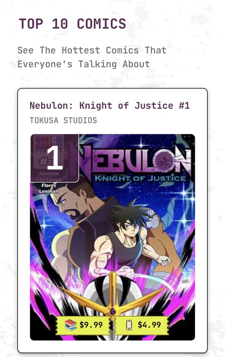 Hunter van Lierop - NEBULON #1 on ComixOne tweet media