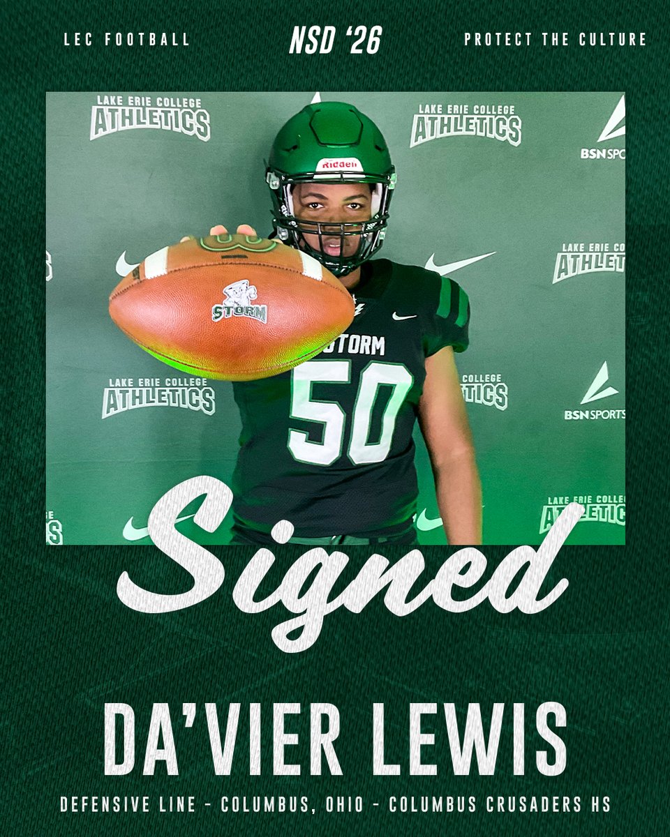 Lake Erie Storm Football tweet media