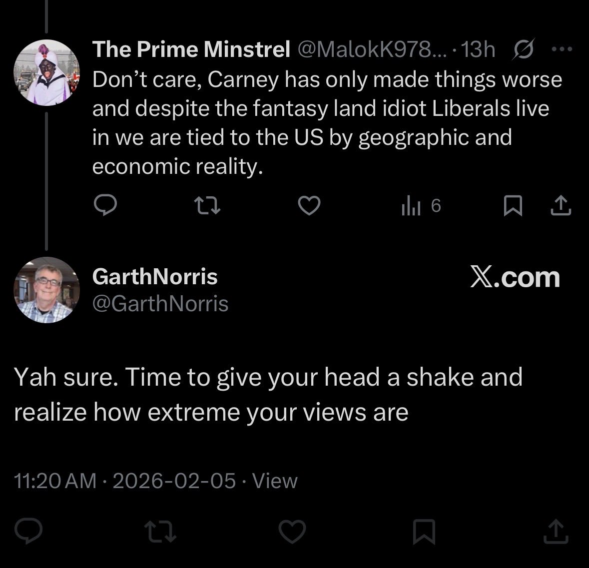 Economic and geographic reality are extreme views to these morons. This is the problem Canada #cdnpoli