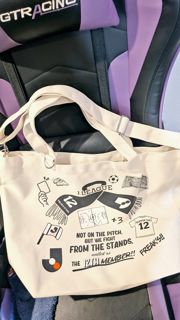 フリークスストアコラボのJリーグトートバッグ届いてた