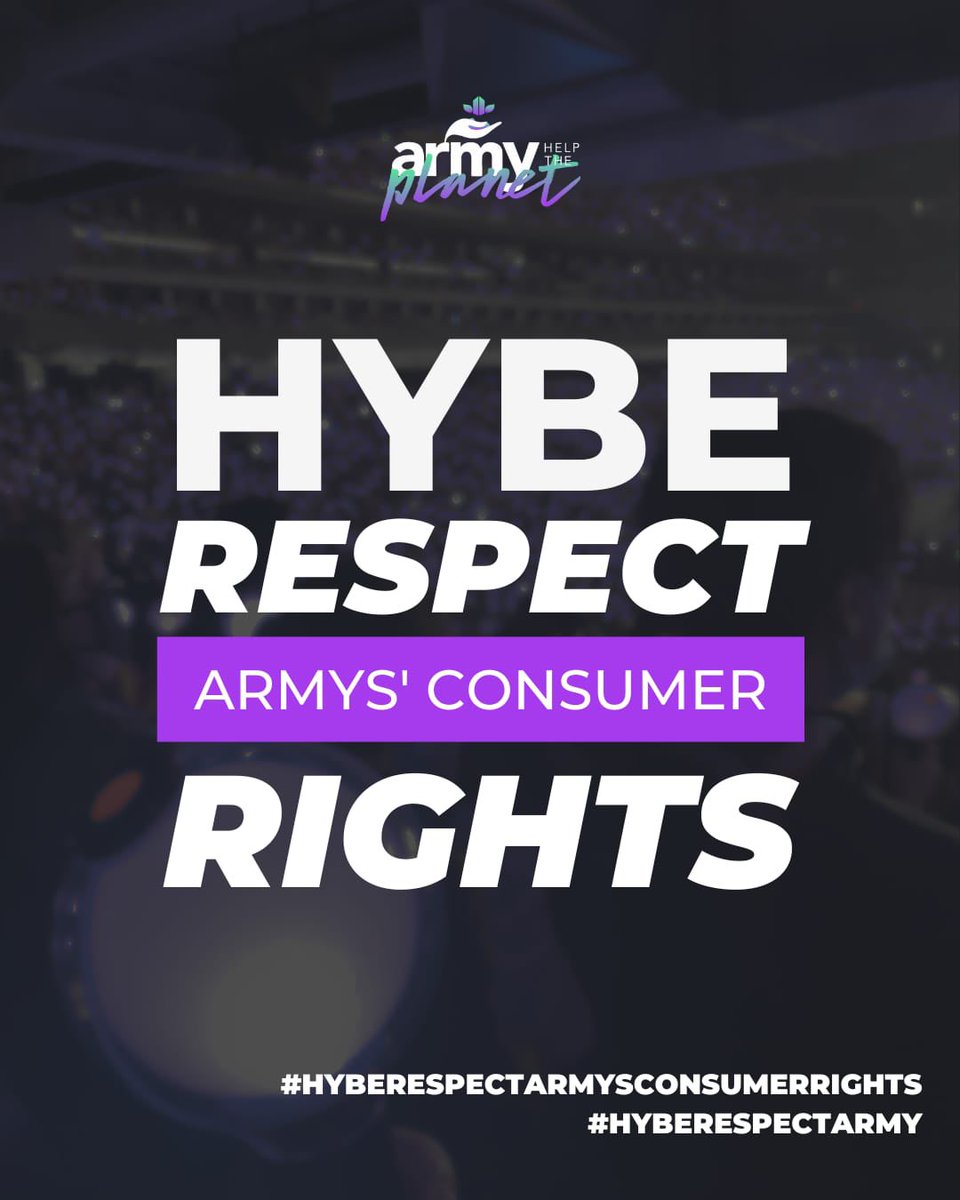 jmtokyos's tweet image. A Hybe vende TODO o estoque da Army Bomb Mots SE pra em seguida dizer que ela não vai sincronizar nos shows, somente a do novo lançamento
NÃO PODEMOS aceitar isso. É um tremendo desrespeito com o consumidor!

HYBE RESPECT ARMY CONSUMER
#RespectARMYsConsumerRights #HYBERespectARMY