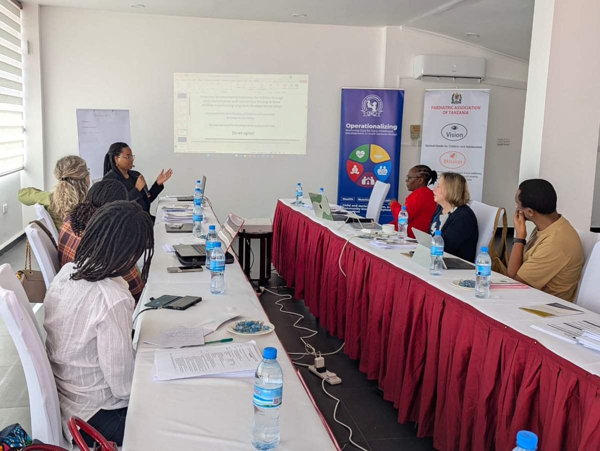 paediatricstz's tweet photo. Neurodevelopmental Surveillance Workshop.
#ECDWeek
#ChildDevelopment https://t.co/pR8OGpdu1m