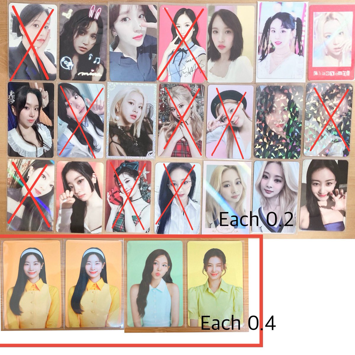 dobby_da_Pcsell's tweet photo. 트와이스 포카 양도합니다!

Sell ⭕️

중복처분이라 가격제시도ok!
교환은 모모로만받아요!

준등기/택배/gs 가능
DM주세요!

twice poca sell photocard포카 럭키드로우 양도 럭드 트와이스 폴라 poca nayeon jeongyeon momo sana jihyo mina dahyun chaeyoung tzuyu Teazen https://t.co/FnToShYG5s