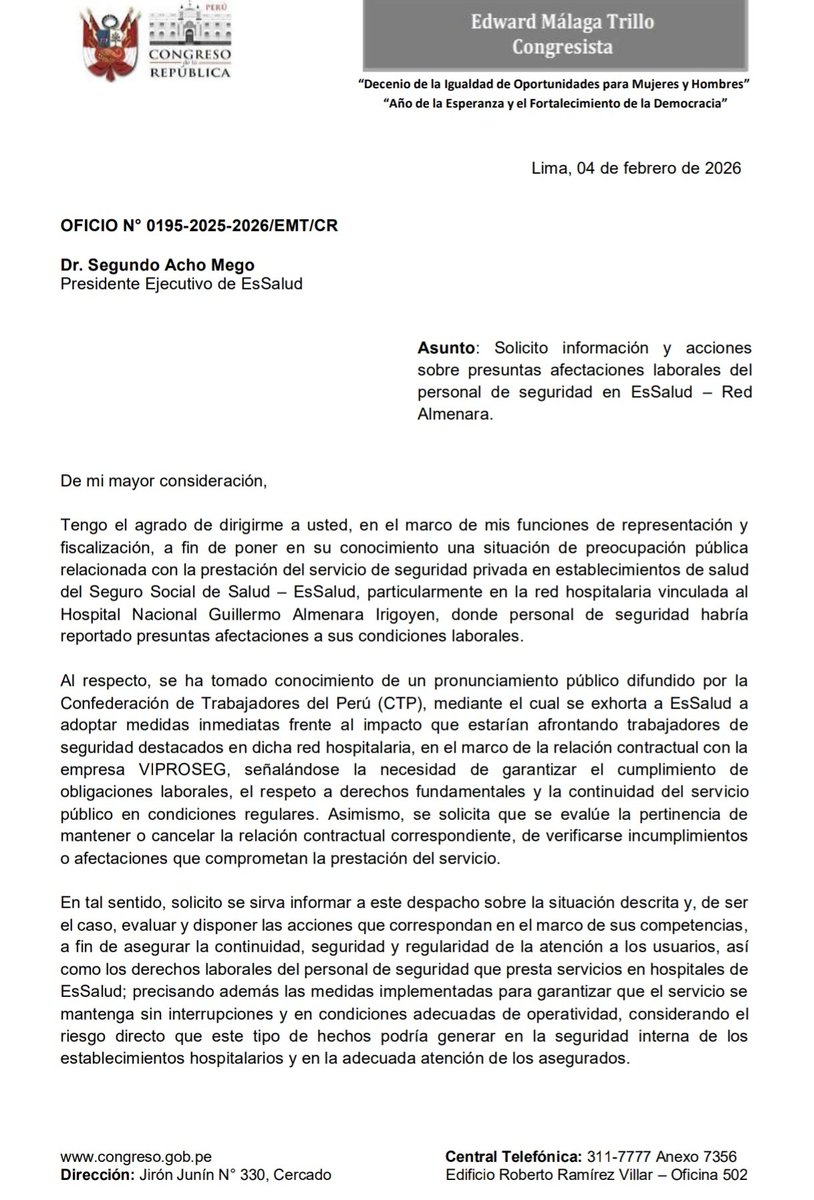 Confederación de Trabajadores del Perú tweet media