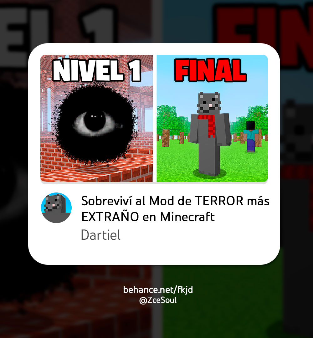 NEW MINECRAFT THUMBNAIL 🔥📈

Esta vez el cliente fui yo O_o

Do you want to get the most views on your videos? 👀
Open comissions to DM! 📨

♥️+🔁
#Minecraft #Thumbmaker #art #Thumbnail