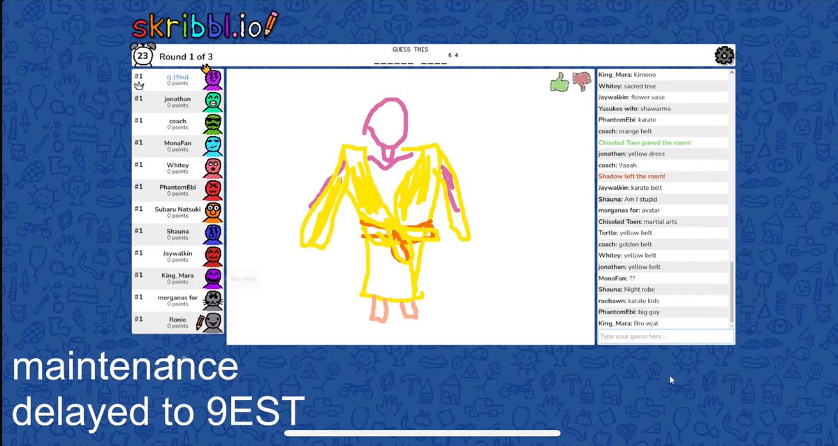 What patch delay had chat and I doing