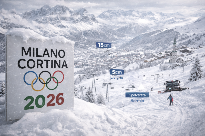 Olimpiadi 2026, nuova neve sulle Alpi: accumuli importanti prima del weekend

GUARDA QUI: ift.tt/iOHDpzo