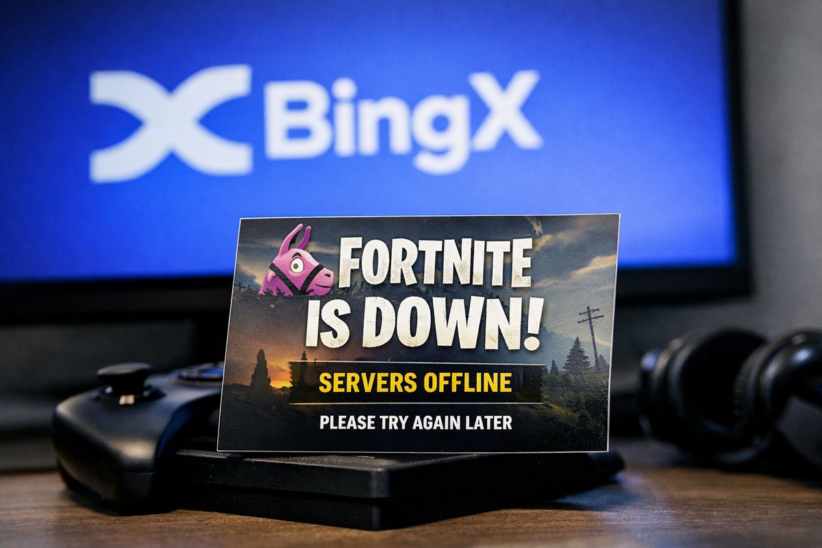 edache_01's tweet photo. Looks like Fortnite servers are acting up with login &amp; matchmaking problems. No official ETA for a fix yet, but fans are sharing experiences online. Hopefully, Epic Games resolves this soon so we can get back to gaming! #Fortnite #FortniteIsDown Check updates on #BingX. https://t.co/eiwGVbqTNZ