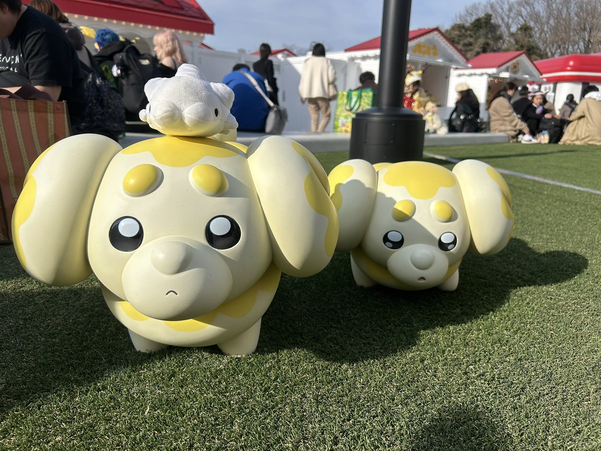 ポケパーク初日🎊
こちらもお気に入りの写真！フォルダ潤いすぎてずっと見てる🥹
大好きなポケモン達に囲まれたテーマパーク、夢が現実になったような気分でしたᴗ  ̫ ᴗ❣️

良ければALT見てください🌟

#ポケパークカントー 
#ポケパーク