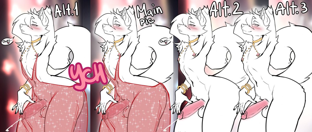Hehehe, there are so many beautiful girls in this dress~ It's time for the boys to join in :D
Here: furaffinity.net/view/63902654/
#furry #yiff #femboy