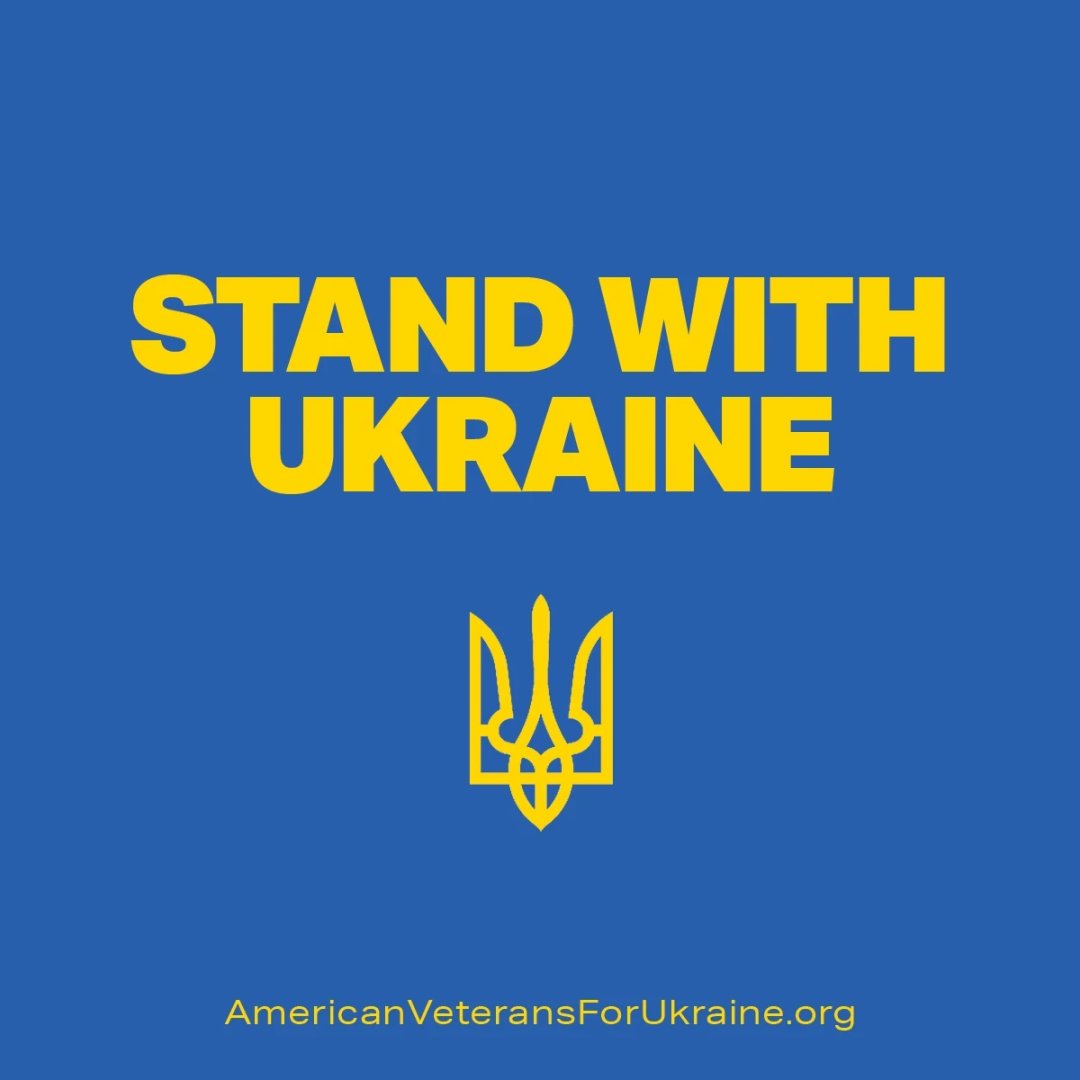 AmVets4Ukraine's tweet photo. Now more than ever. #SlavaUkraine https://t.co/yKnxVcgzfI